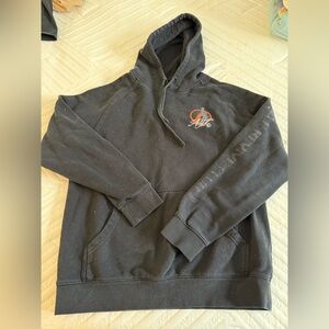 Black Graphic Hoodie